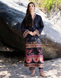 Amal – Two Piece Block Print Cape Kaftan Set