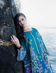 Roma – Two Piece Block Print Cape Kaftan Set