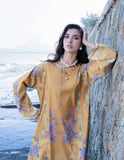 Ayma – Two Piece Block Print Cape Kaftan Set