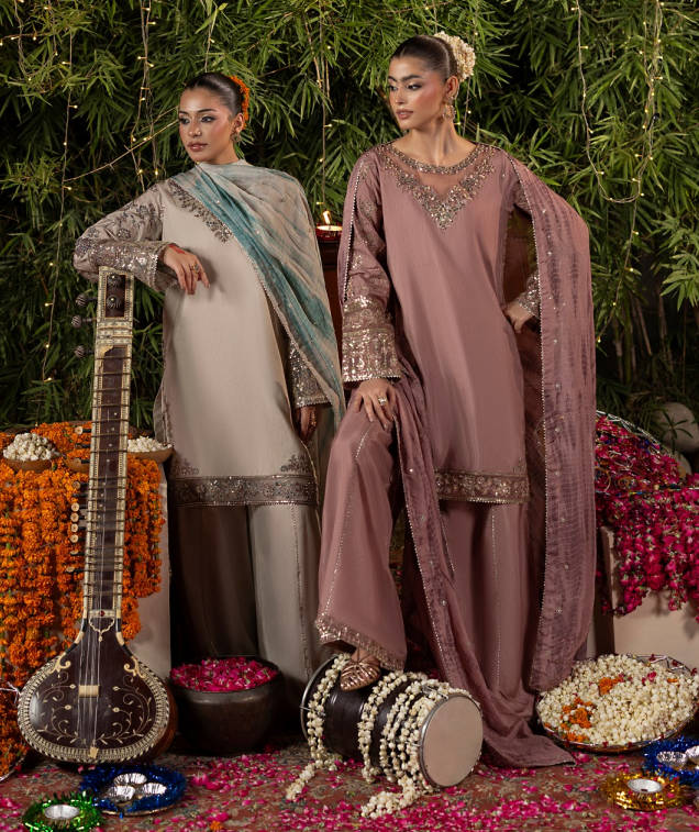 Signature Embroidered Silk 3 Piece Suit