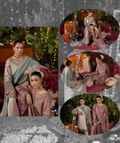 Signature Embroidered Silk 3 Piece Suit