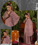 Signature Embroidered Silk 3 Piece Suit