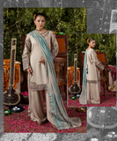 Signature Embroidered Silk 3 Piece Suit