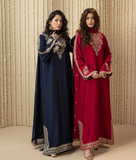 Traditional Embroidered Silk 3 Piece Suit