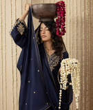 Traditional Embroidered Silk 3 Piece Suit