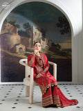 RED EMBROIDERED SUIT WITH GOTA WORK