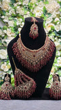 Red bridal set