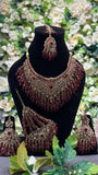 Red bridal set