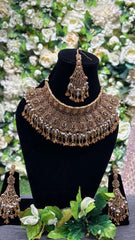 Gold bridal set
