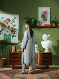 Linen Embroidered 3 Piece Suit