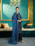 Viscose Midnight Blue Elegance